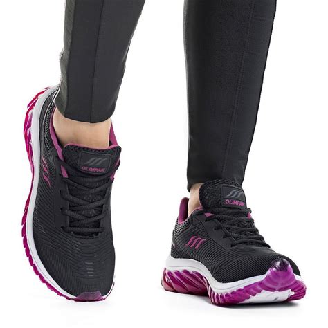 tenis de academia feminino preto